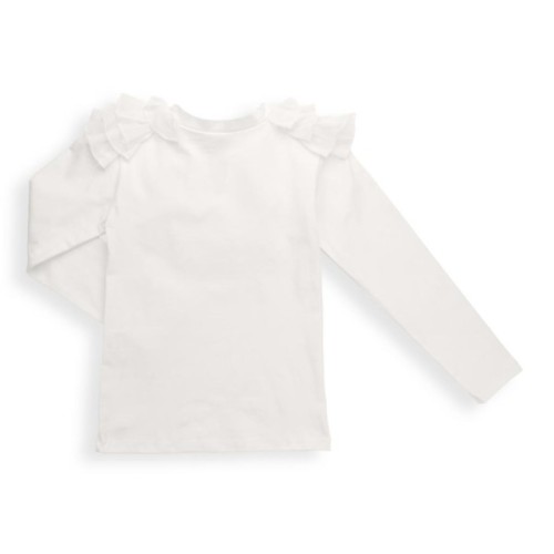 Кофта дитяча Breeze з шифоновими рюшами (9270-152G-cream)