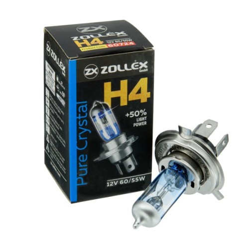 Автолампа Zollex H4 12V 60/55W Pure crystal (2860724)