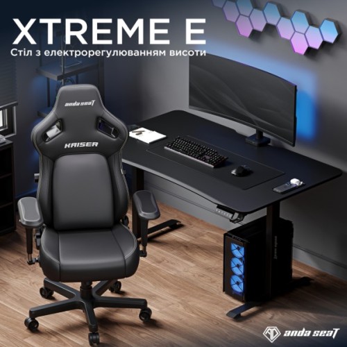 Комп'ютерний стіл Anda Seat Xtreme E Black (AD-D-DD1-1600-06-B)