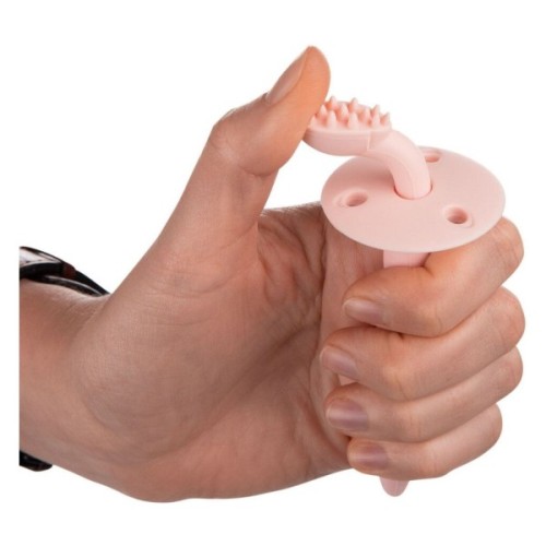 Дитяча зубна щітка Canpol babies з обмежувачем - рожева (51/500_pin)