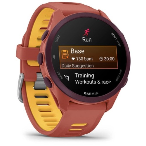 Смарт-годинник Garmin Forerunner 170 Music, GPS, WiFi, Red Pink/Mango, GPS смарт-годинник (010-03920-13)