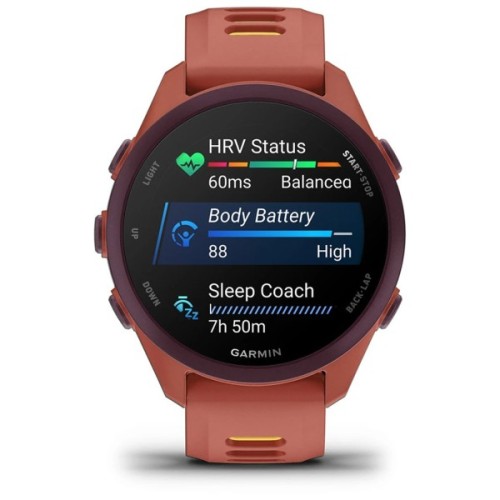 Смарт-годинник Garmin Forerunner 170 Music, GPS, WiFi, Red Pink/Mango, GPS смарт-годинник (010-03920-13)