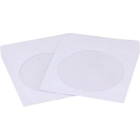 Конверт до диска RIDATA paper + window (100-pack) (3135635/INS-D044/RPB-CD100)