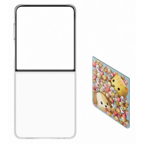 Чохол до мобільного телефона Samsung Flipsuit Galaxy Flip 7 Transparent (EF-ZF766CTEGUA)
