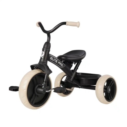 Дитячий велосипед QPlay Elite Pro триколісний Black (T10-BEliteProBlack)