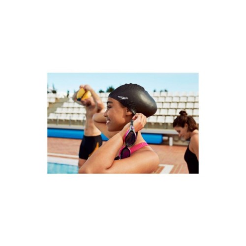 Шапка для плавання Speedo Bubble Active + Cap Au чорний 8-139540001 OSFM (5053744739885)