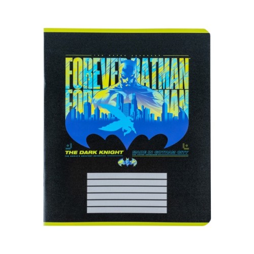 Зошит Kite DC Comics 18 аркушів, клітинка (DC24-236)