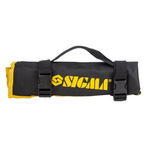 Ключ Sigma набір ріжково-накидних 15шт 6-22мм CrV satine, тк чохол (6010131)