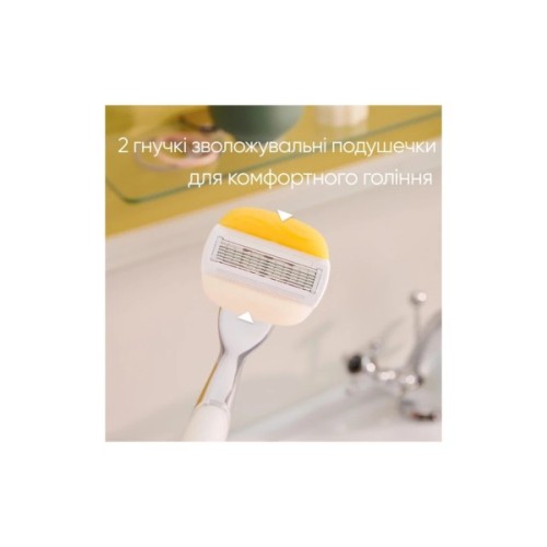 Бритва Gillette Venus ComfortGlide Olay з кокосом з 1 змінним картриджем (7702018339877)