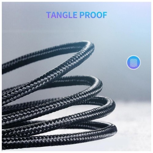 Дата кабель USB-C to USB-C 0.5m 3A 60W US261 black/gray Ugreen (50149)