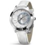 Наручний годинник Seculus 1671.2.1063 white mop, ss, white leather