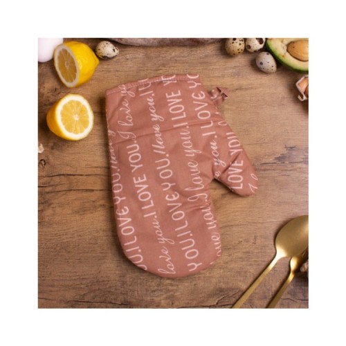 Кухонна прихватка MirSon Набір №7002 бязь прихватка 17х17 см + рукавичка-прихватка 27х17 см (2200006772699)