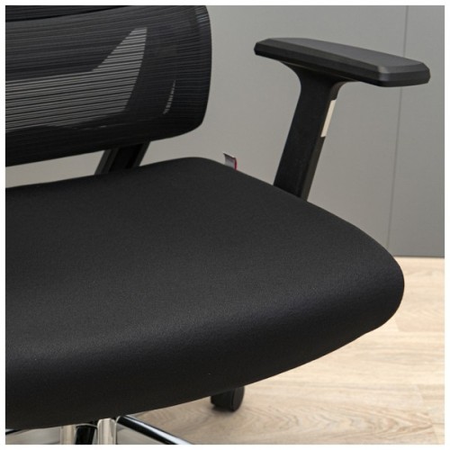 Офісне крісло Richman Вектор Про Хром М-2 Сітка Чорна (R00000053311)