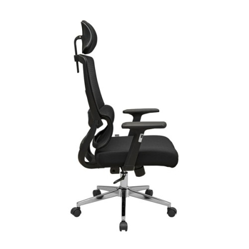 Офісне крісло Richman Вектор Про Хром М-2 Сітка Чорна (R00000053311)