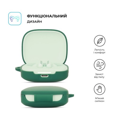 Чохол для навушників Armorstandart Hang Case для Xiaomi Redmi Buds 6 Green (ARM83392)