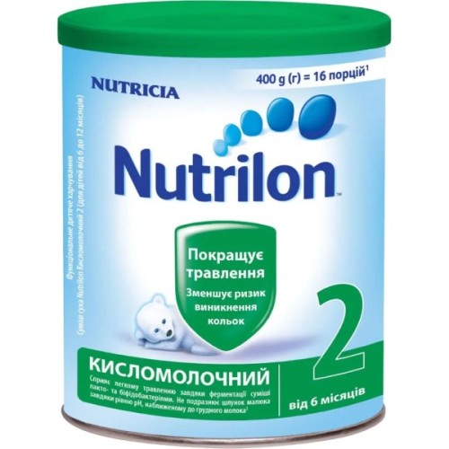 Дитяча суміш Nutrilon Кисломолочна 2 400 г (5900852073281)