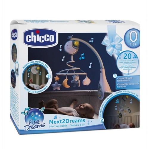 Мобіле Chicco NEXT2DREAMS блакитний (07627.20)