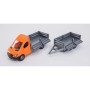 Спецтехніка Tigres Mercedes-Benz Sprinter бортовий з причіпом (помаранчевий) (39667)