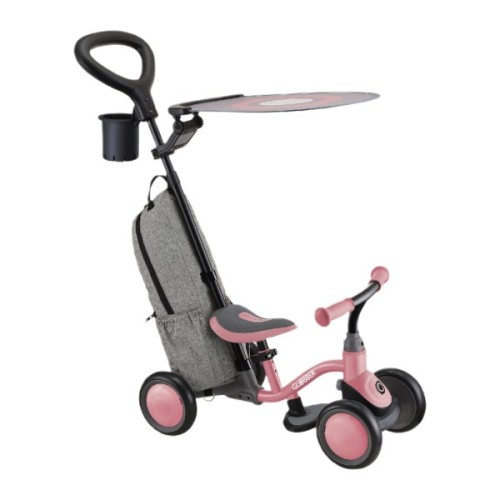 Біговел Globber Globber Learning bike Deluxe 3 в 1 пастельно-рожевий (639-211)