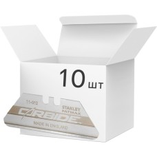 Лезо Stanley Carbide, трапецеподібні із закругленими кутами, 10 штук. (FMHT11012-2)