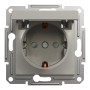 Розетка Schneider Electric ASFORA з кришкою, бронза (EPH3100169)