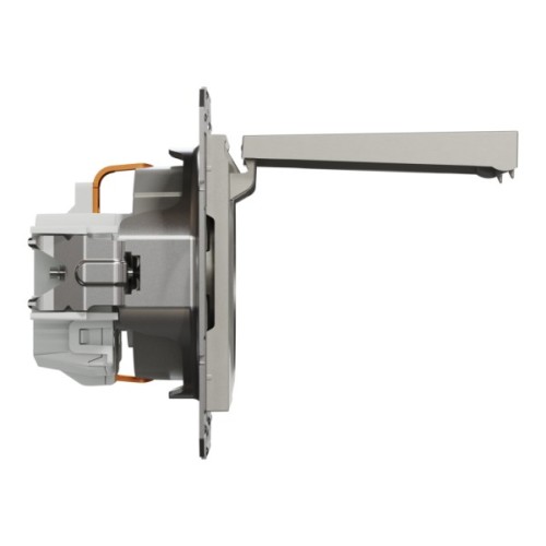 Розетка Schneider Electric ASFORA з кришкою, бронза (EPH3100169)