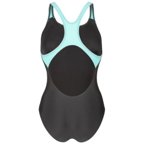 Купальник Arena Kikko Swimsuit Swim Pro Back 010807-580 чорний, бірюзовий 44 (3468337757238)