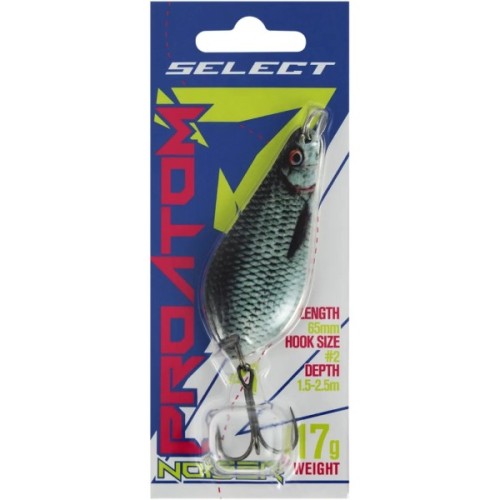 Блешня Select ProAtom Noiser 17.0g 65mm S46 (1870.78.98)