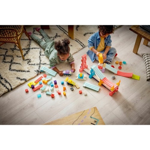Конструктор LEGO DUPLO 3 в 1 Цікаві гірки та трампліни з автомобілями (10478)