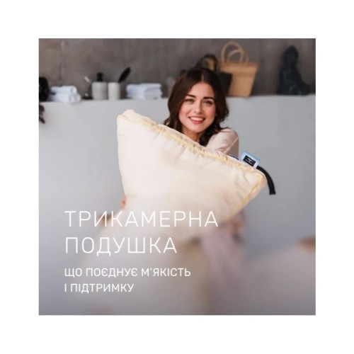 Ковдра MirSon Набір 9564 Gold camel Ковдра літня Євро 200х220 Wool + Дві подушки 50х70 (2200010806540)
