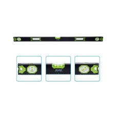 Рівень Alloid Pro, 120см, 3 капсули, з магнітом (LD-013120) Рівень Alloid Pro, 120см, 3 капсули, з магнітом (LD-013120)
