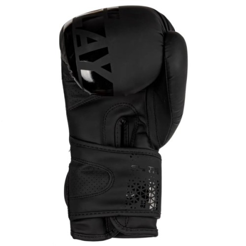 Боксерські рукавички PowerPlay 3086 Matt Challenger Чорні 10 унцій (PP_3086_10oz_Black)