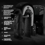 Боксерські рукавички PowerPlay 3086 Matt Challenger Чорні 10 унцій (PP_3086_10oz_Black)