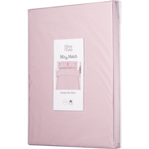 Простирадло Ardesto Mix&Match сатин 180х240 см пудра (ART1824FSP)