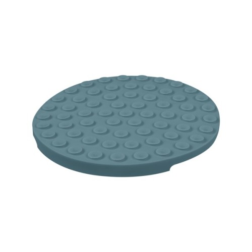 Універсальний посуд для тварин WAUDOG Silicone Килимок для злизування 21х21х3 см сірий (235011)