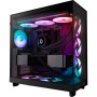 Кулер до корпусу NZXT F360 RGB Core Fan (Single Frame) - Black (RF-U36HF-B1)