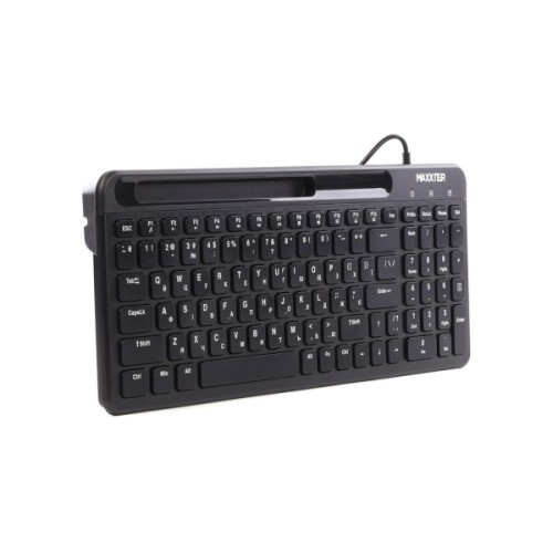 Клавіатура Maxxter KB-01B-UA USB Black (KB-01B-UA)