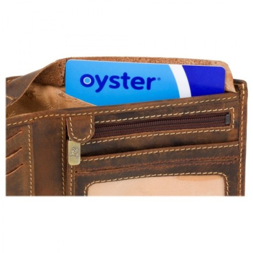 Гаманець Visconti VSL33 TAP-N-GO з RFID Oil Tan (VSL33 OIL TAN)