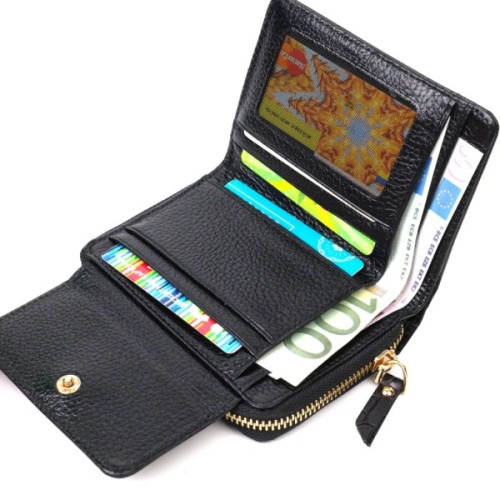 Гаманець Tony Bellucci З натуральної шкіри Чорний (22014)