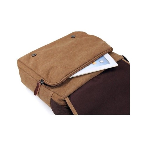 Сумка Vintage Текстильна Коричнева (14445)