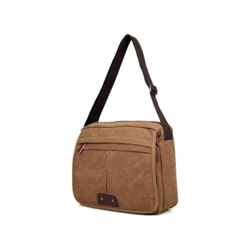 Сумка Vintage Текстильна Коричнева (14445)