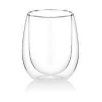 Набір склянок Ardesto з подвійними стінками BW 350 мл 2 шт прозорий (AR2635BW)