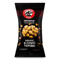 Горіхи Hokkaido Club арахісу смажений в соусі теріякі 60 г (4820172443612)