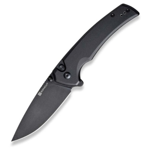 Ніж Sencut Serene, Black Aluminum, Darkwash (S21022B-1)