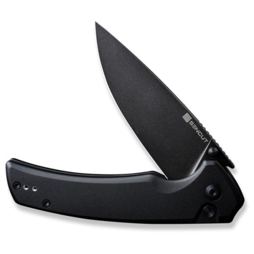 Ніж Sencut Serene, Black Aluminum, Darkwash (S21022B-1)