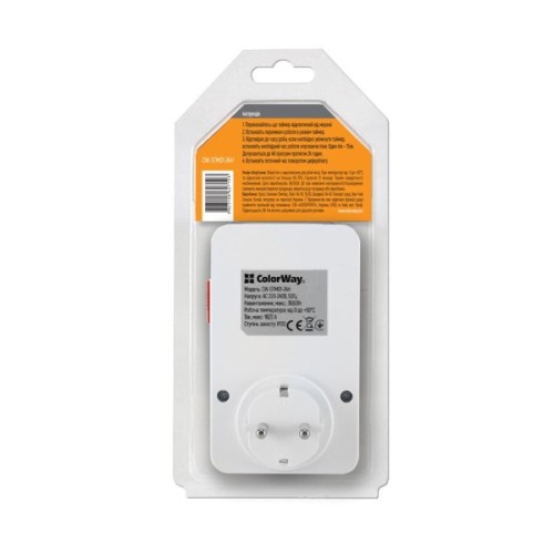 Таймер-розетка ColorWay CW-STM01-24H