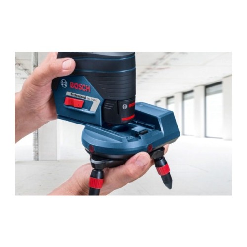 Штатив для нівеліру Bosch Professional RM3, 35х63х120мм, поворотний, пульт, 0.5кг (0.601.092.800)