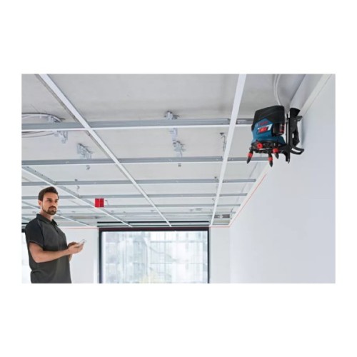 Штатив для нівеліру Bosch Professional RM3, 35х63х120мм, поворотний, пульт, 0.5кг (0.601.092.800)