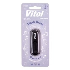 Ароматизатор для автомобіля VITOL Flash Drive Crystal Ice (VFD02) Ароматизатор для автомобіля VITOL Flash Drive Crystal Ice (VFD02)