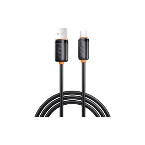 Дата кабель USB 2.0 AM to USB-C 1.0m 3A black XO (NB302-AC.black)